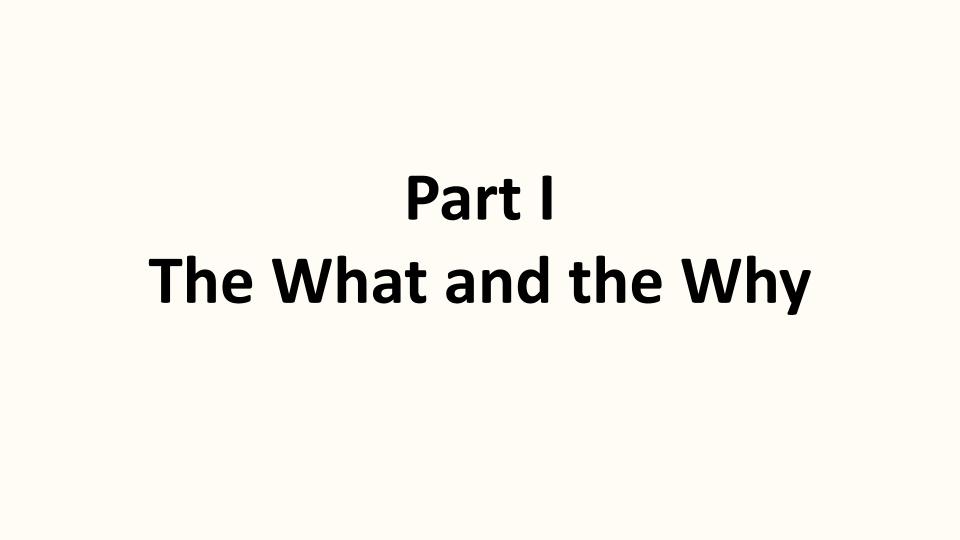 Part I Cover