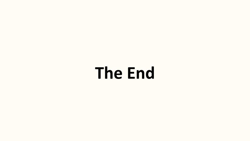 End